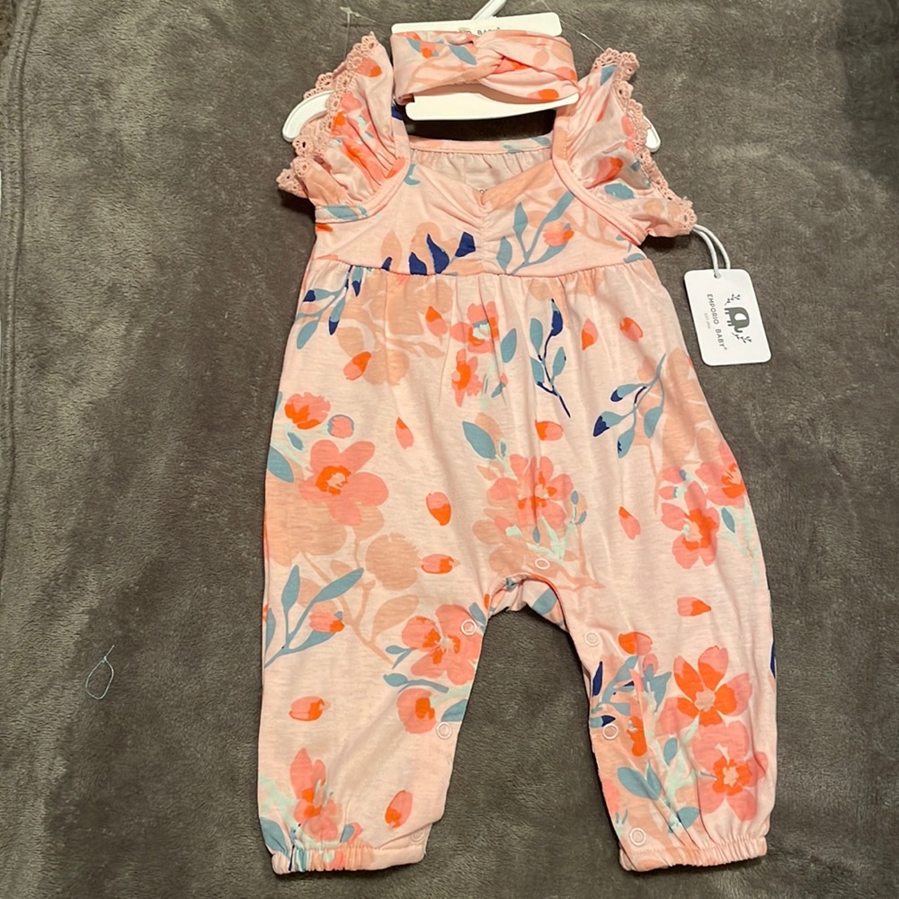Emporio Baby infant floral romper